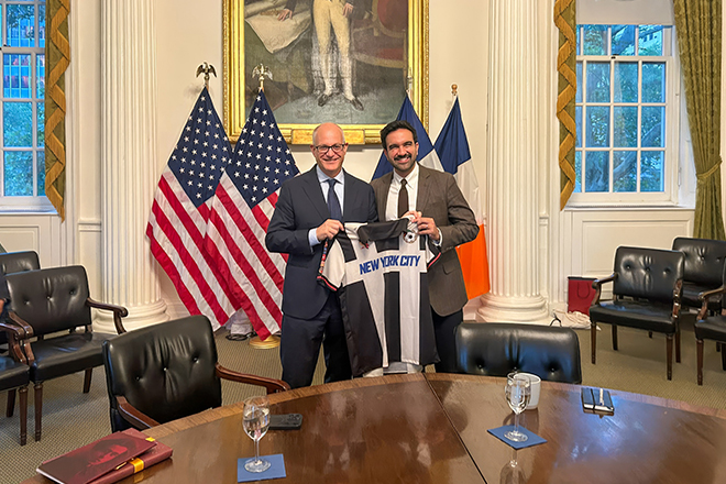 A New York Gualtieri incontra Mamdani