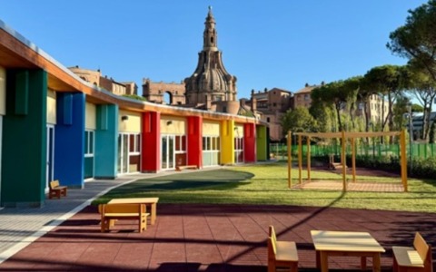 Aperto il nuovo Polo educativo scolastico pubblico di Bravetta