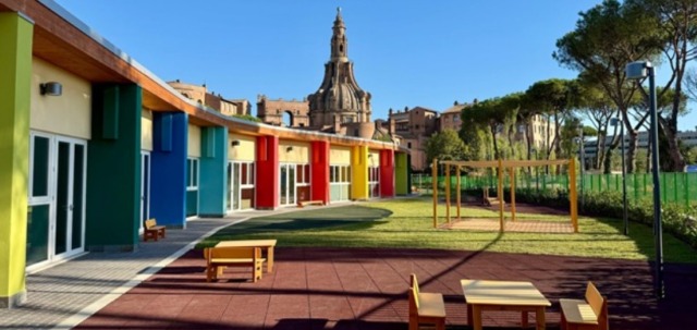 Aperto il nuovo Polo educativo scolastico pubblico di Bravetta