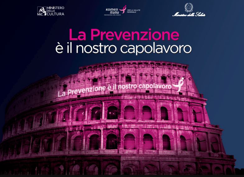 Tumore al seno, al la campagna “La Prevenzione è il nostro Capolavoro”