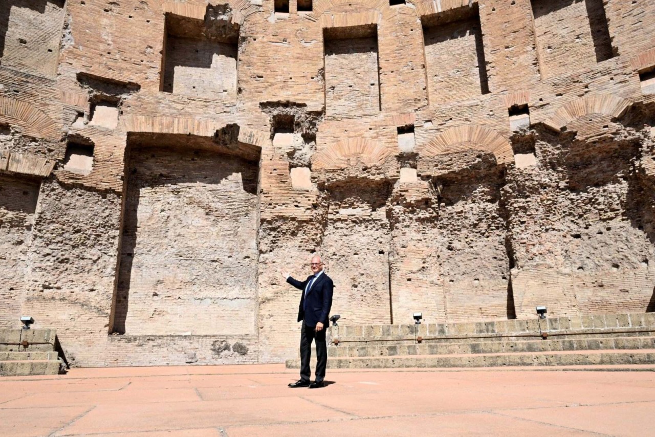 Terme di Traiano: riqualificate l’Esedra e le gallerie sotterranee di Colle Oppio