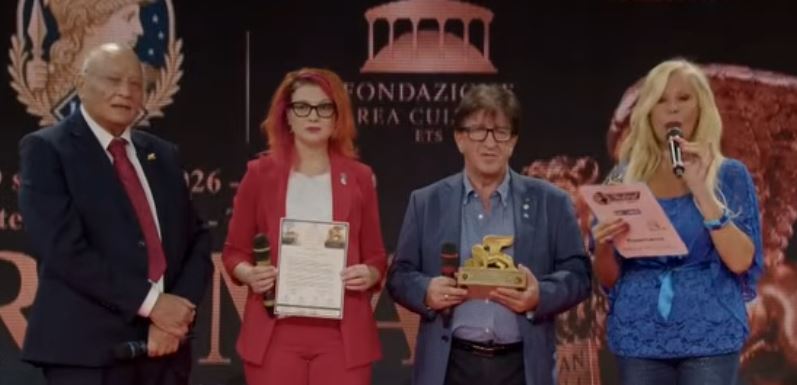 Il Premio Internazionale Leone d’Oro Alato di San Marco al Presidente Gianfranco Sciscione