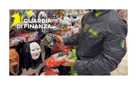 Maxisequestro per Halloween: ritirati dal mercato 14 mila articoli privi di requisiti di sicurezza
