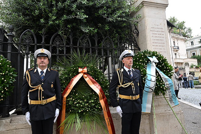 Attentato alla sinagoga, la commemorazione