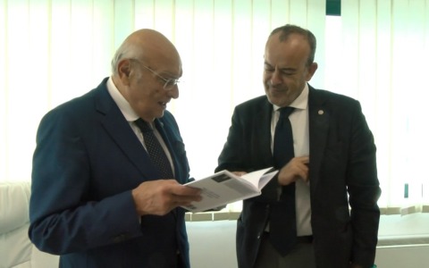 La visita del Presidente del Consiglio Regionale nei nostri studi. VIDEO