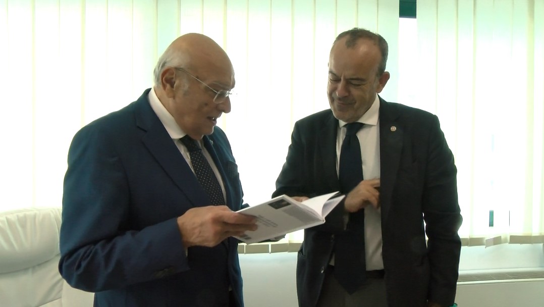 La visita del Presidente del Consiglio Regionale nei nostri studi. VIDEO