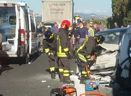Incidente sulla Salaria, morto un uomo di 60 anni