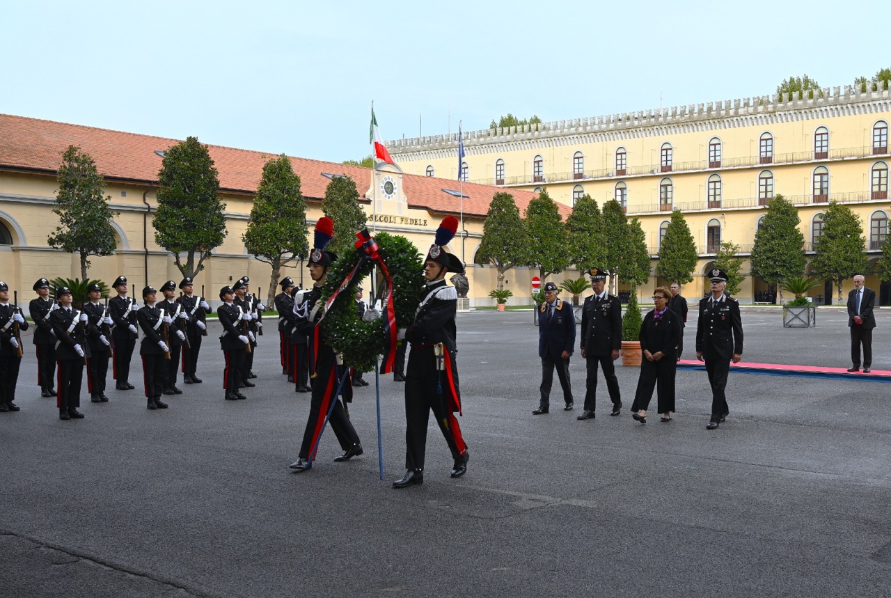 Memoria e Futuro,  i giovani allievi della Legione Allievi Carabinieri ricordano i 2mila militari deportati nel 1943