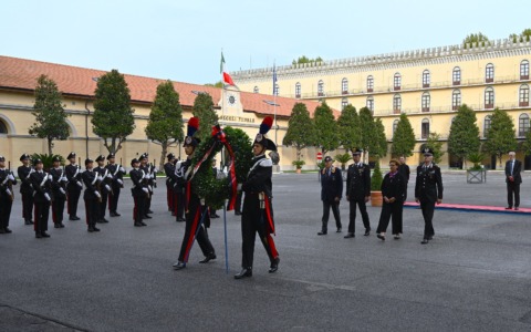Memoria e Futuro,  i giovani allievi della Legione Allievi Carabinieri ricordano i 2mila militari deportati nel 1943