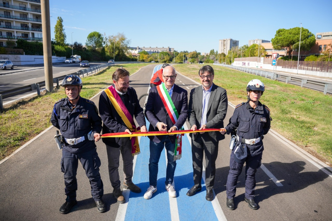 Inaugurato il nuovo itinerario ciclopedonale “Viadotto dei Presidenti”