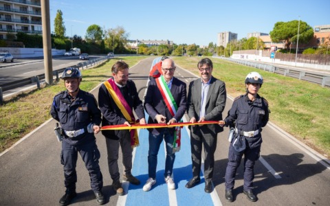 Inaugurato il nuovo itinerario ciclopedonale “Viadotto dei Presidenti”