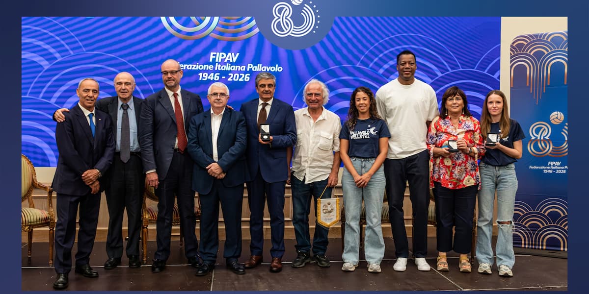 La Fipav Roma ha festeggiato gli 80 anni della Federazione