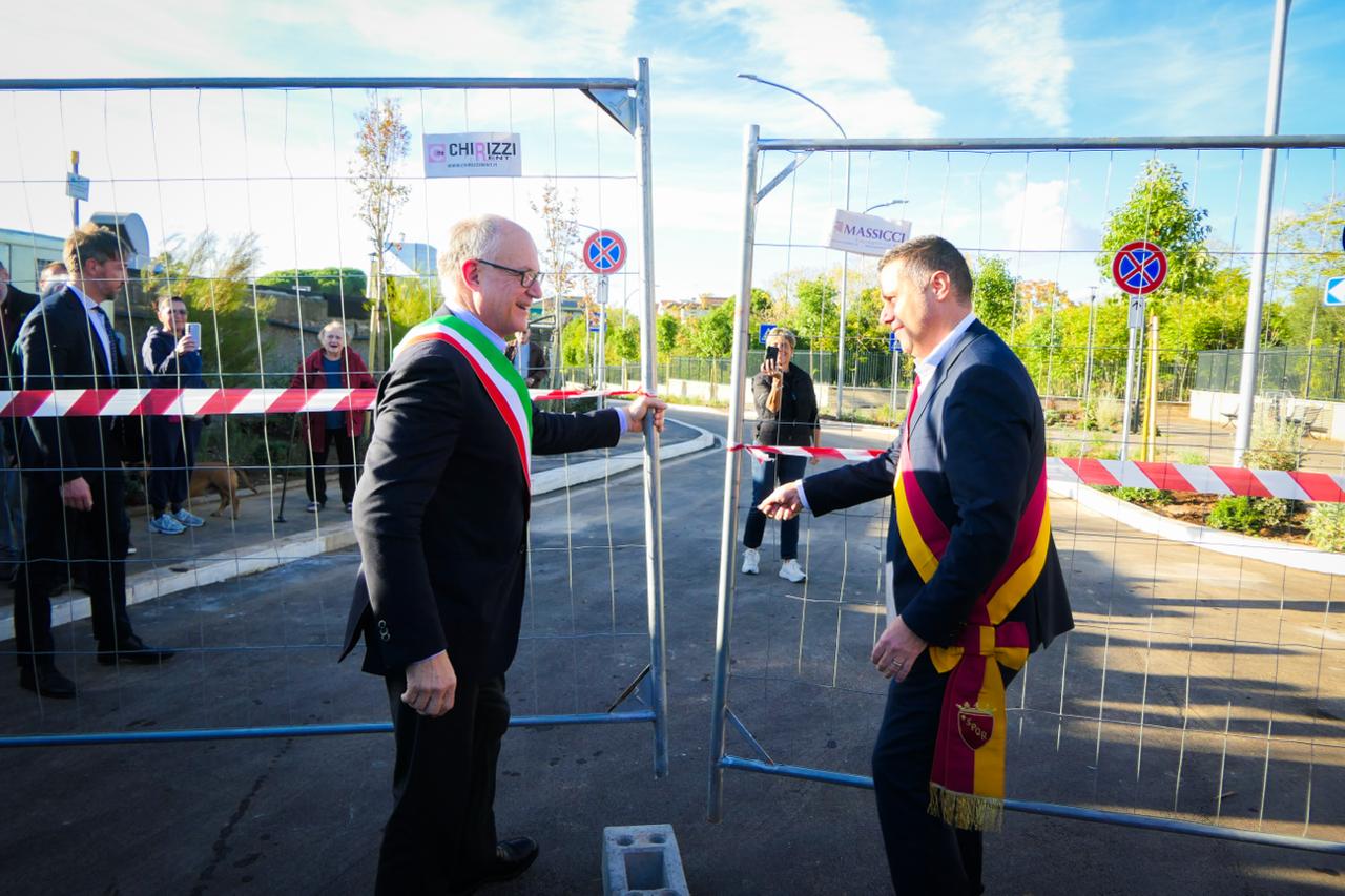 Municipio VII, inaugurato prolungamento via di Torre Branca
