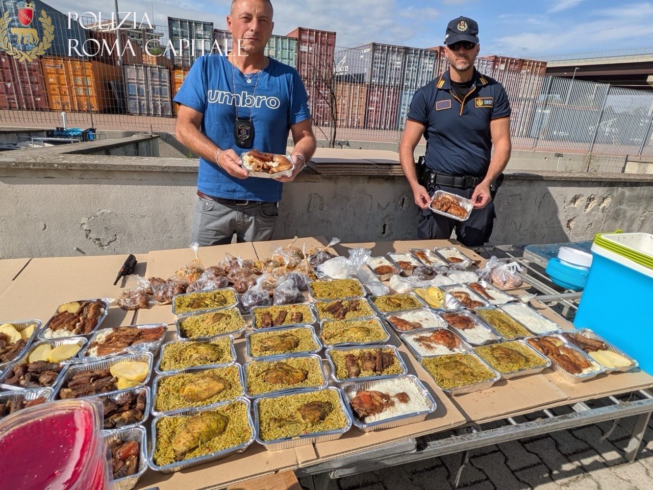 Blitz della Polizia Locale a Roma: maxi operazione contro l’abusivismo e la vendita illegale di cibo